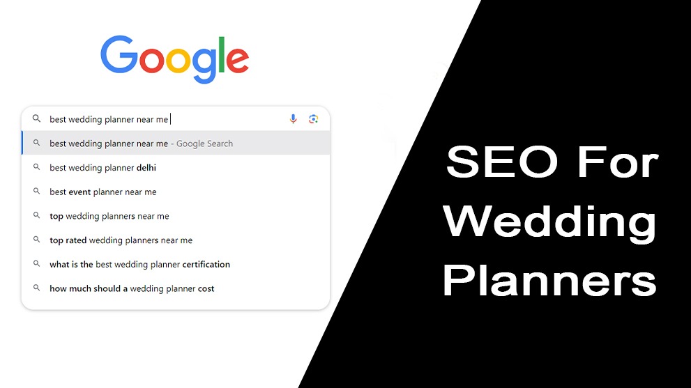 SEO for wedding planners 